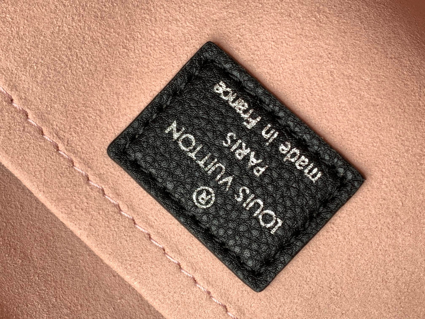 Louis Vuitton Elegant Black Embossed Leather Hobo Shoulder Bag with Pouch