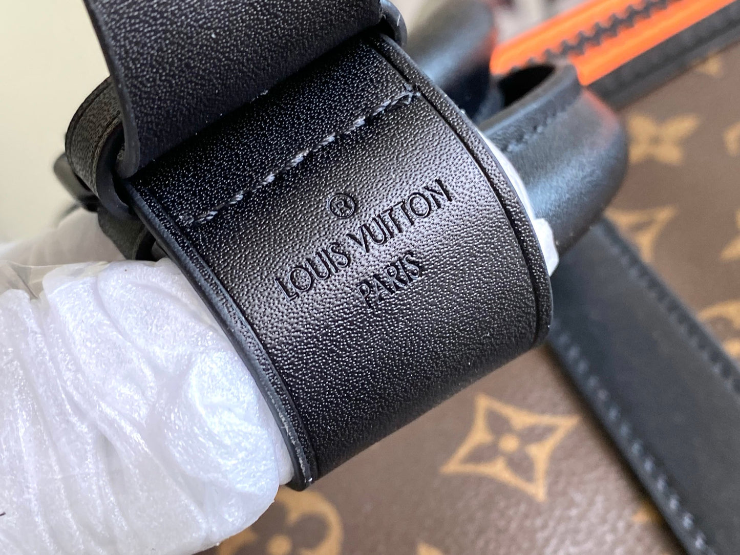 Louis Vuitton Brown Monogram Canvas Travel Duffle Bag with Cartoon Print