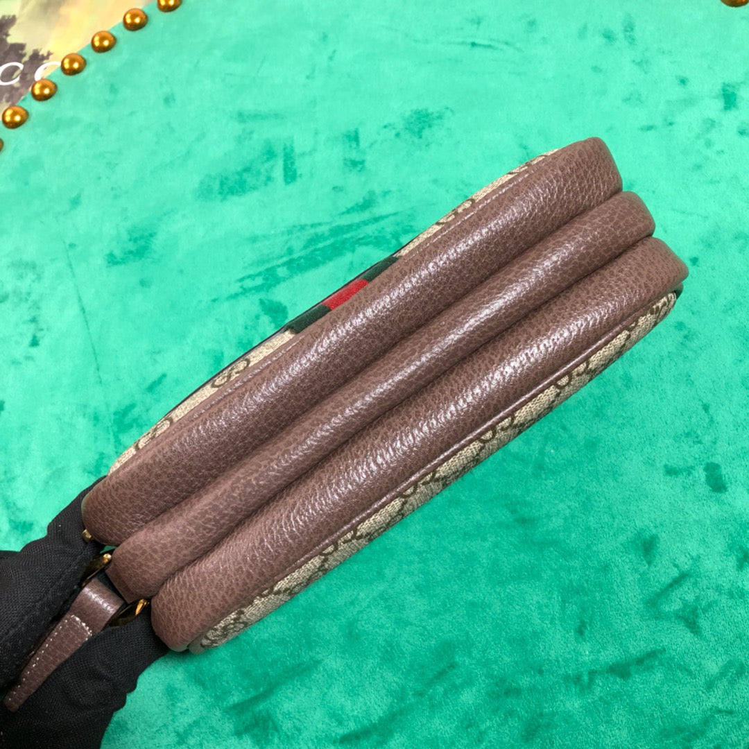 Gucci Ophidia Mini GG Supreme Canvas Shoulder Bag