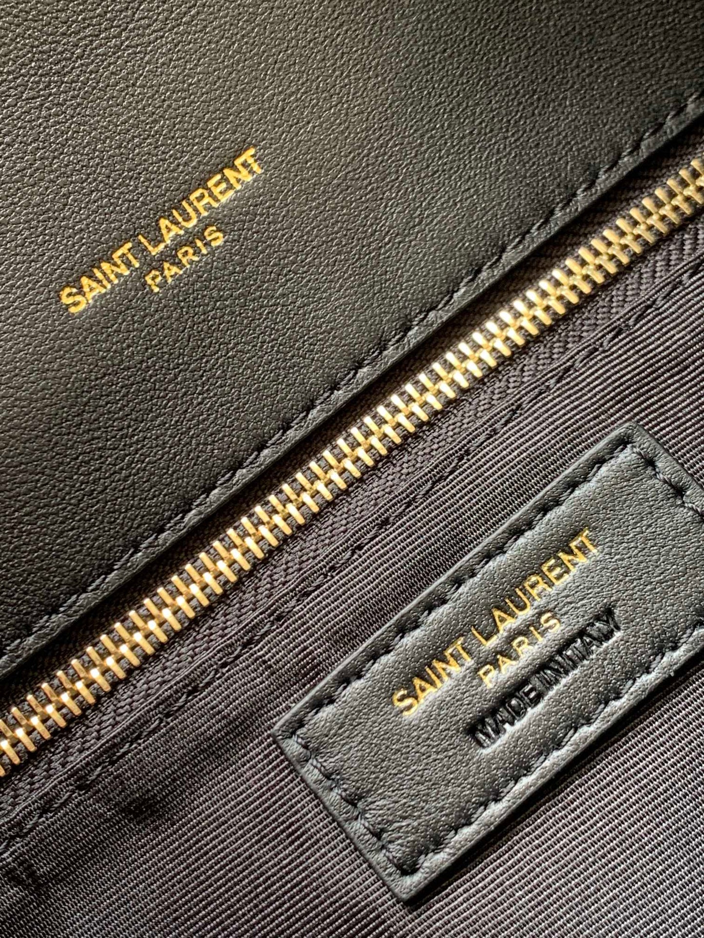 Saint Laurent Loulou Puffer Small Bag in Quilted Lambskin - Black