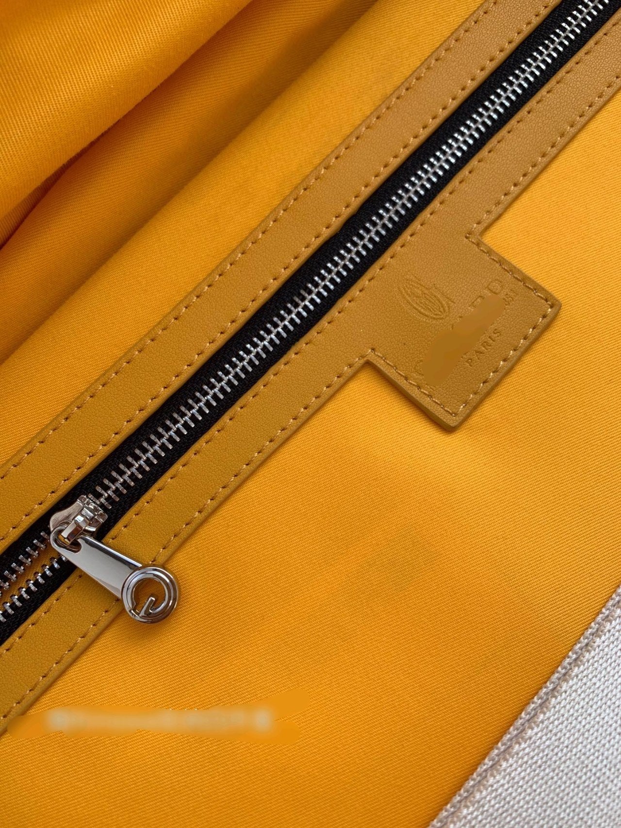 Yellow Geometric Chevron Print Carry-On Spinner Luggage Suitcase