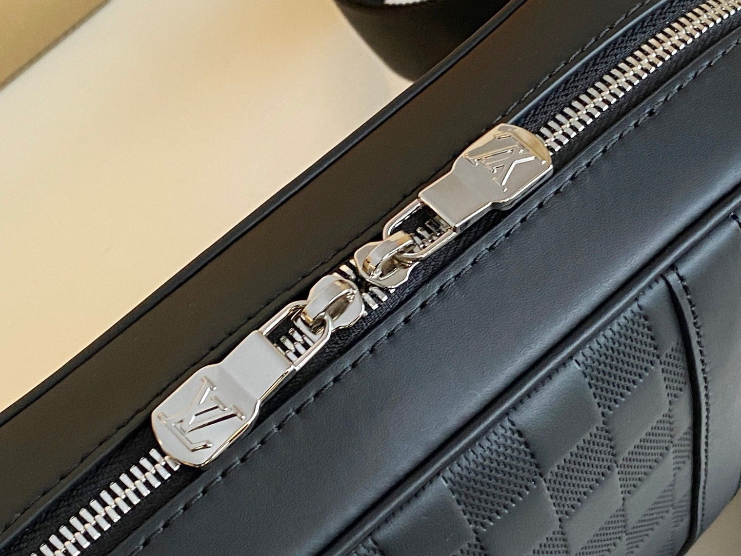 Louis Vuitton Alpha Messenger Bag - Black Damier Infini Leather