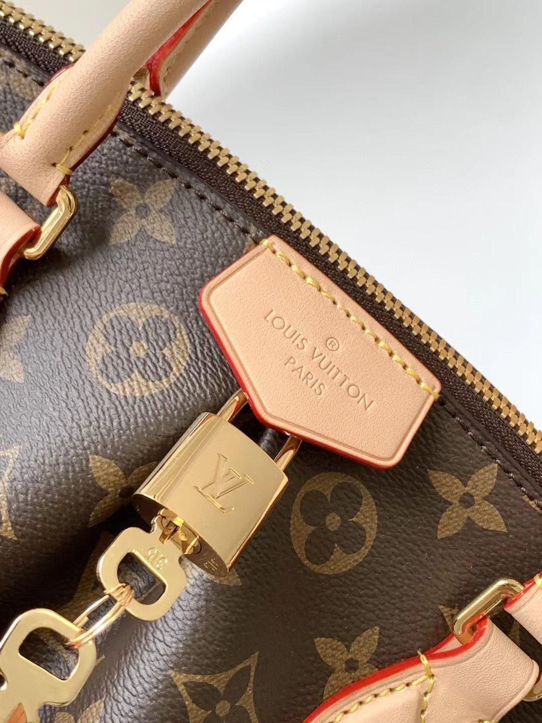 Louis Vuitton Brown Monogram Print Canvas Top Handle Satchel Bag with Shoulder Strap