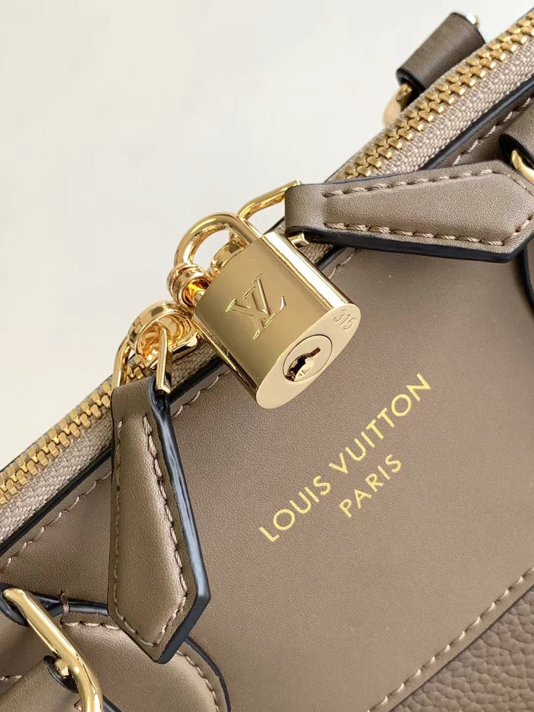 Michael Kors Women's Signature Logo Belted Satchel Bag - Brown/Gold