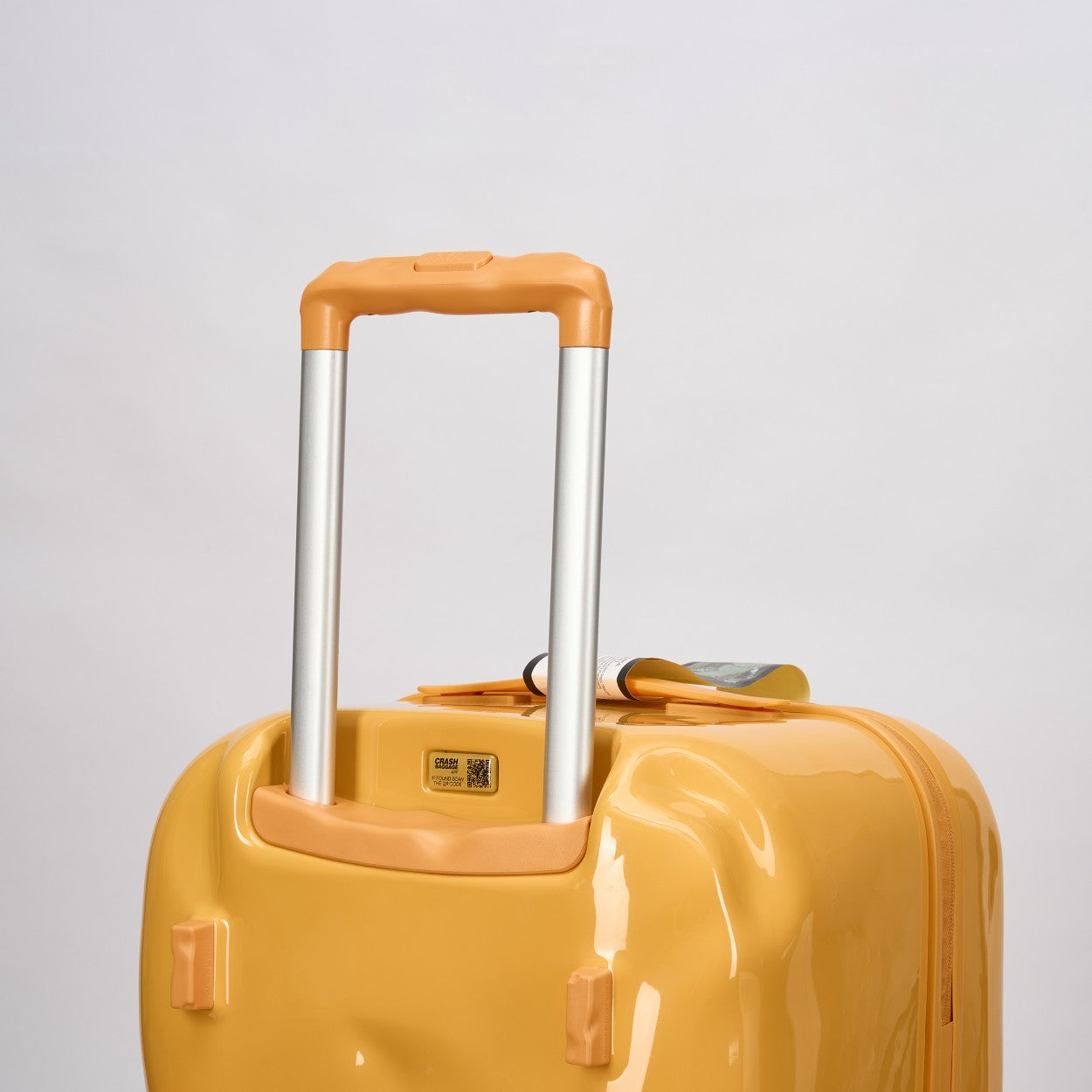 Glossy Yellow Waterproof Luggage Protective Suitcase Cover