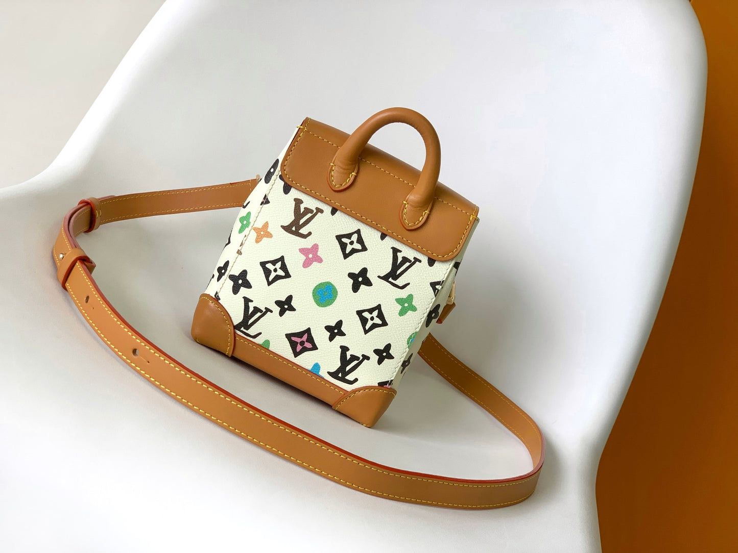 Louis Vuitton Whimsical Cat Print Monogram Mini Backpack Crossbody Bag