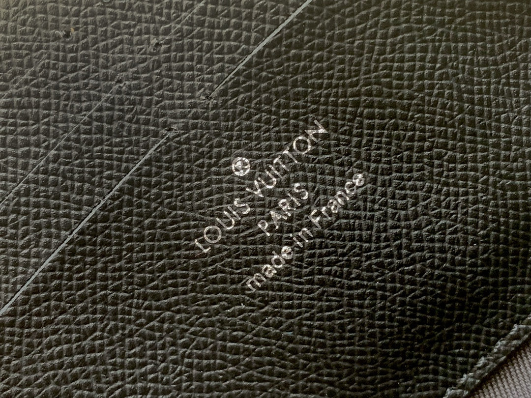 Louis Vuitton Unisex Black Monogram Pattern Trunk Crossbody Clutch Bag