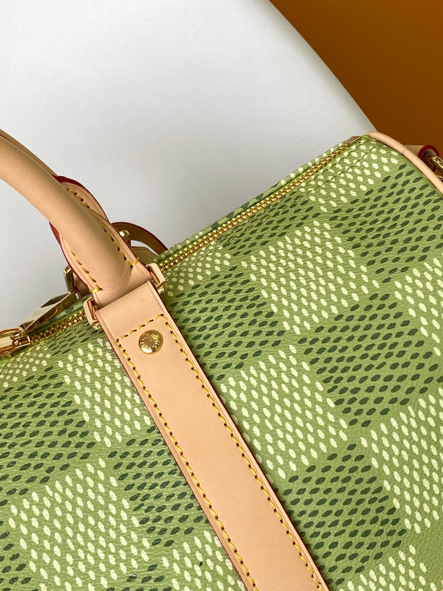 Louis Vuitton x Tyler, The Creator Keepall Bandoulière 25 Green Damier Golf