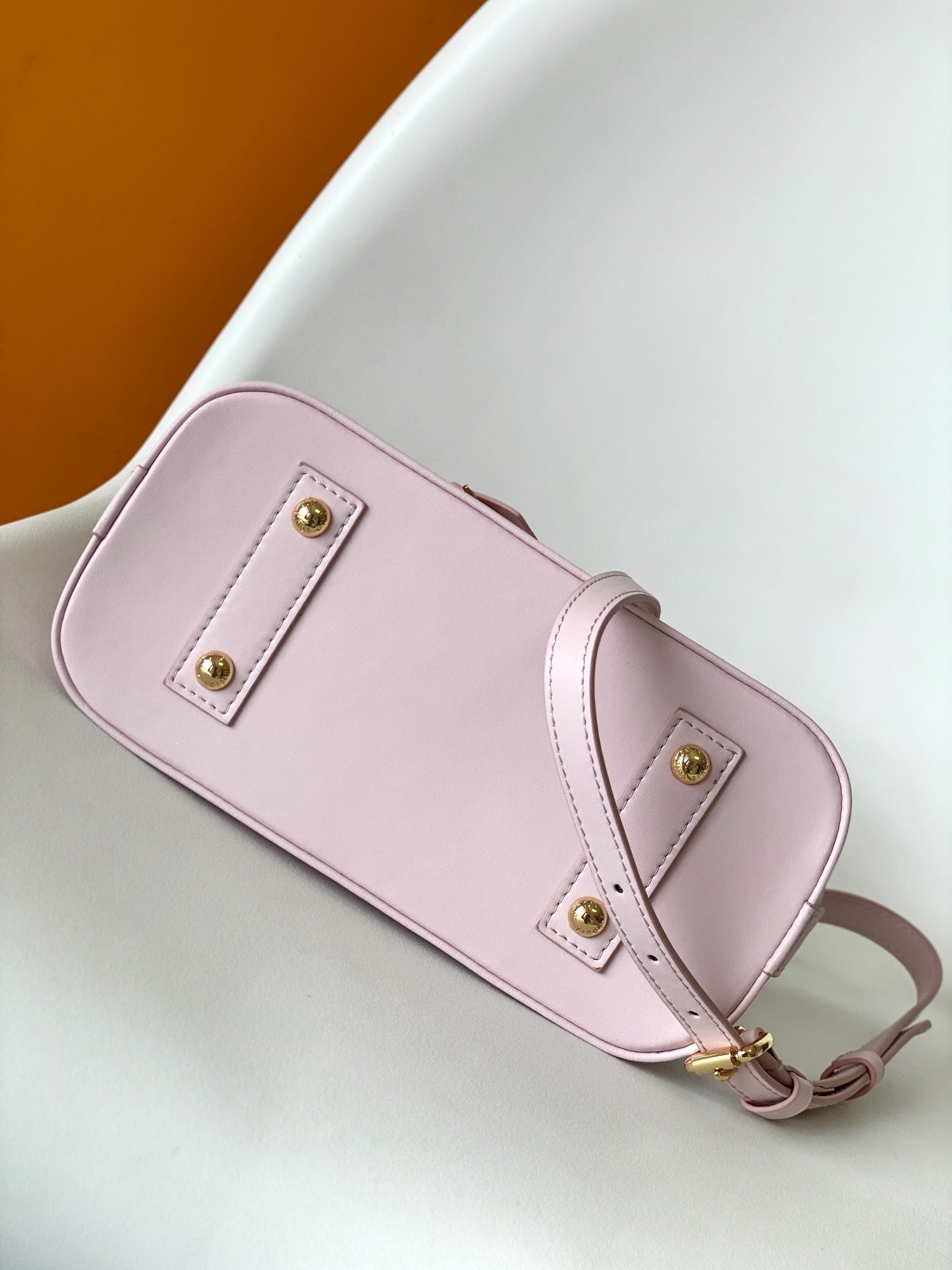 Louis Vuitton Blush Pink Quilted Dome Satchel Handbag with Top Handle
