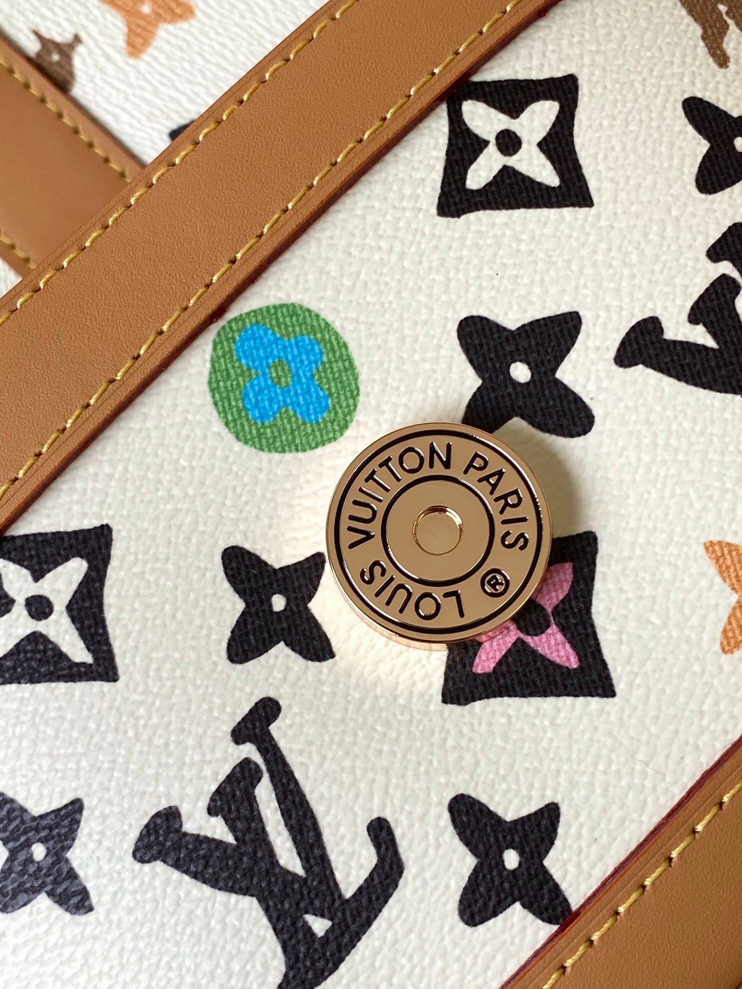 Louis Vuitton Multicolor Monogram Canvas Mini Crossbody Bag with Leather Strap
