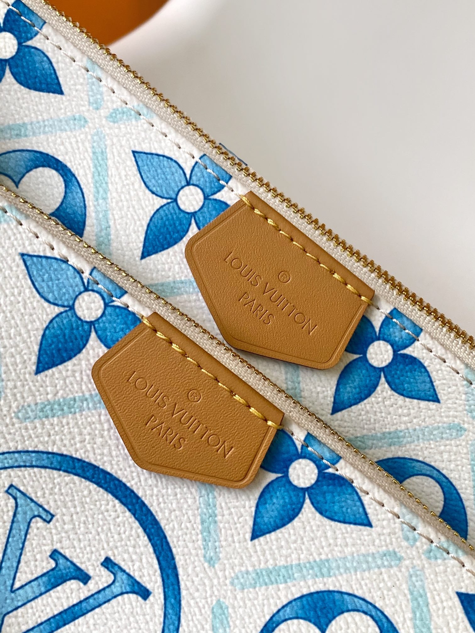 Louis Vuitton Blue Watercolor Monogram Canvas Crossbody Shoulder Bag