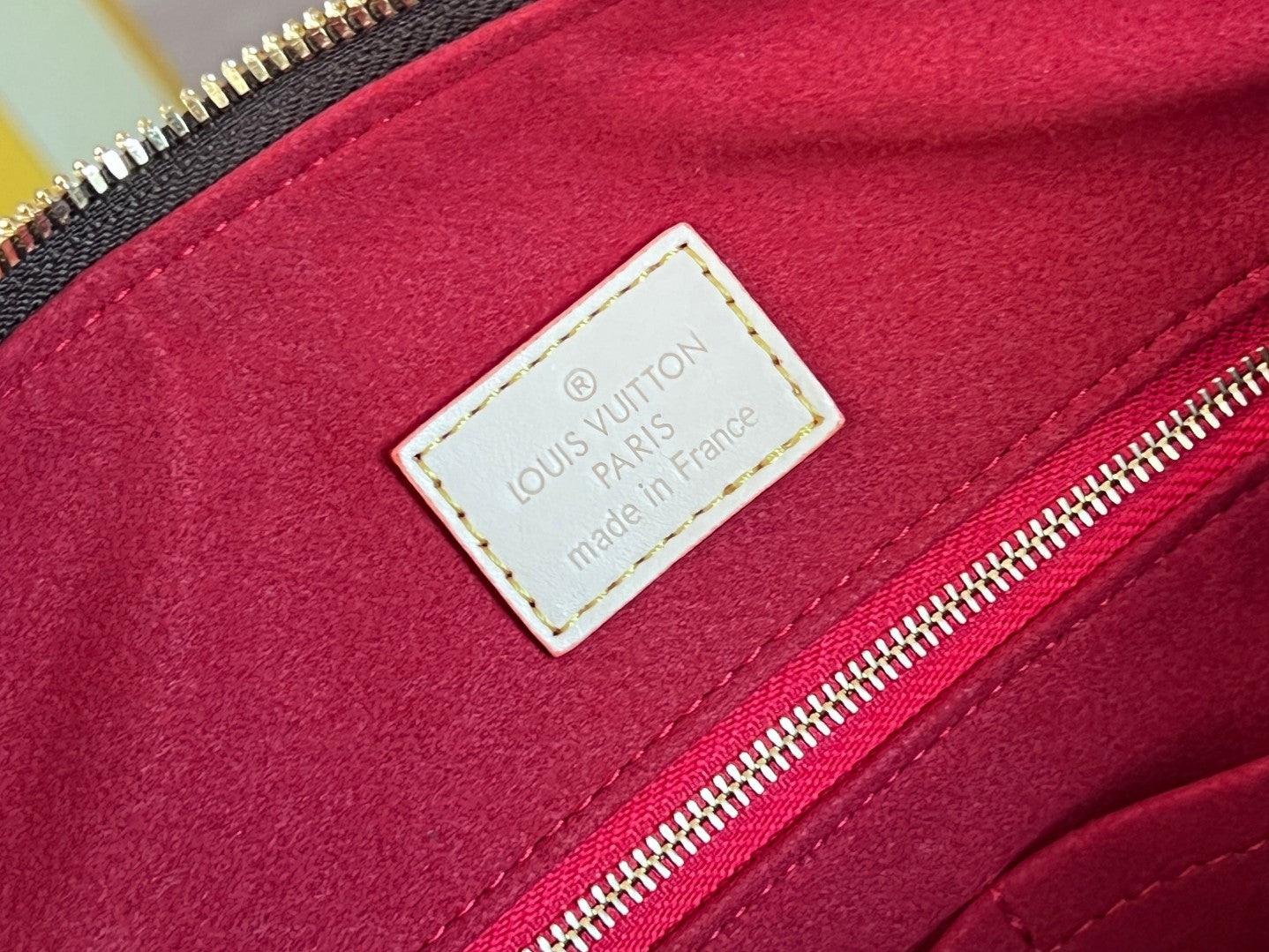 Louis Vuitton Classic Monogram Canvas Hobo Shoulder Bag with Leather Strap
