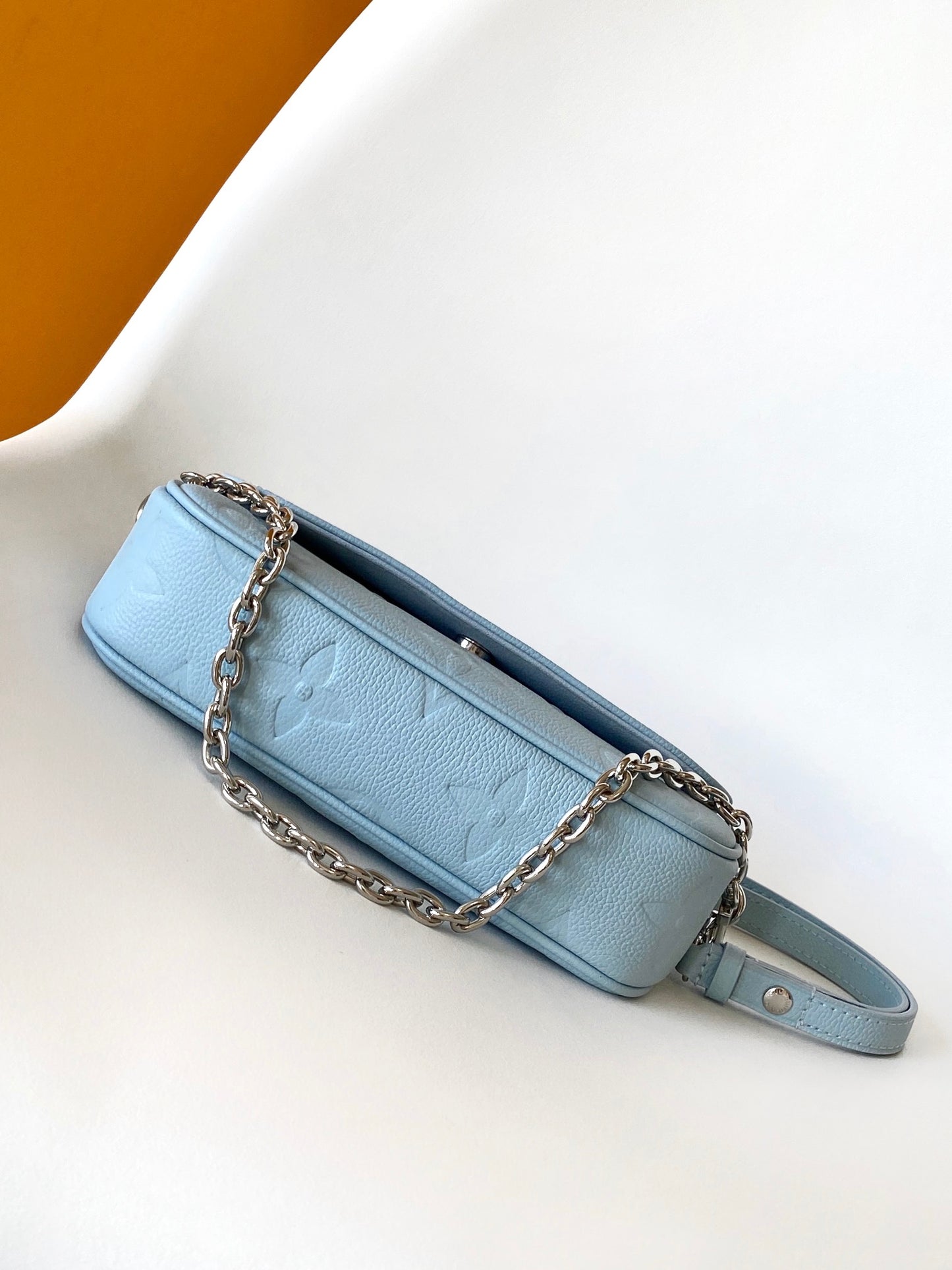 Louis Vuitton Lexa Handbag - Light Blue Quilted Monogram Leather Shoulder Bag