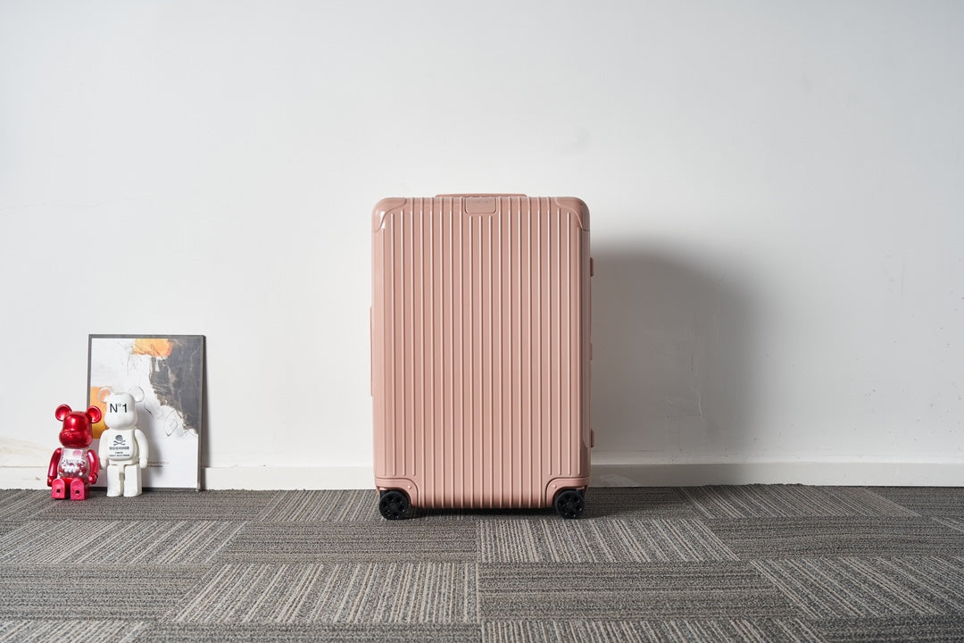 Pastel Pink Hardshell Spinner Luggage 3-Piece Travel Suitcase Set