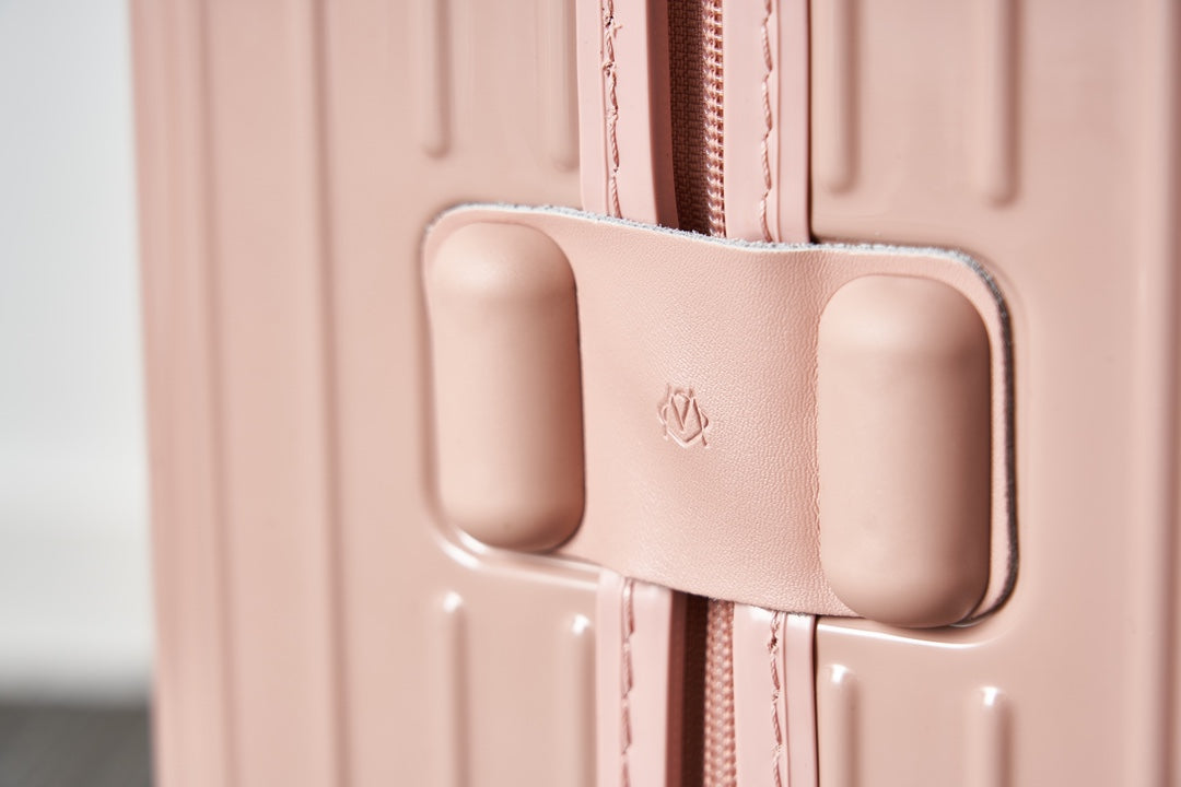 Pastel Pink Hardshell Spinner Luggage 3-Piece Travel Suitcase Set