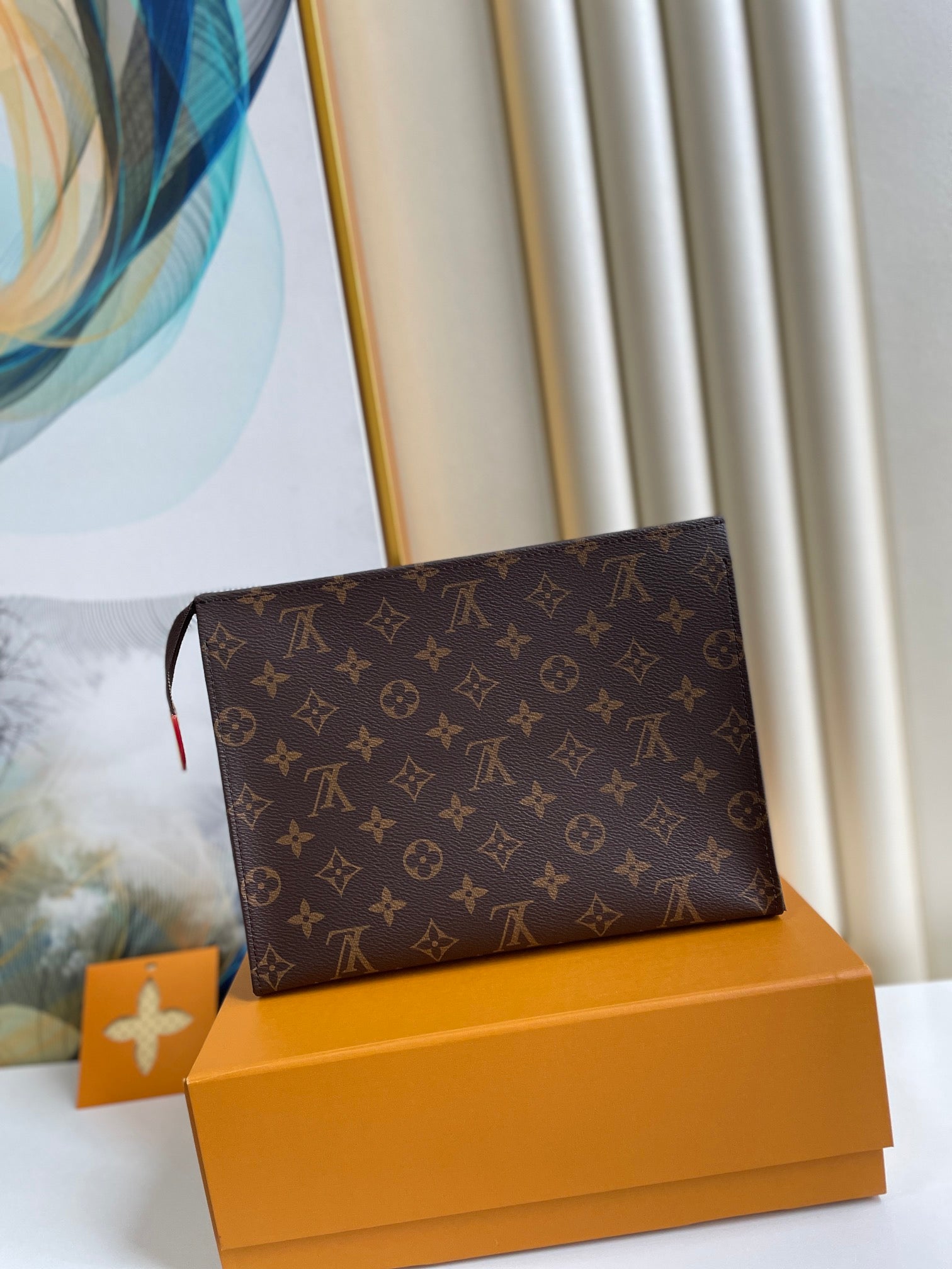 Louis Vuitton Monogram Toiletry Pouch 26 - Brown Canvas Cosmetic Bag
