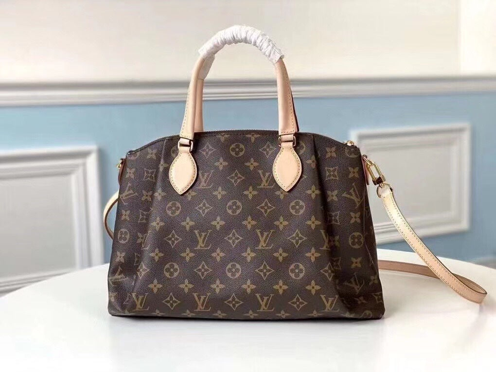 Louis Vuitton Monogram Canvas Flower Zipped Tote MM Handbag