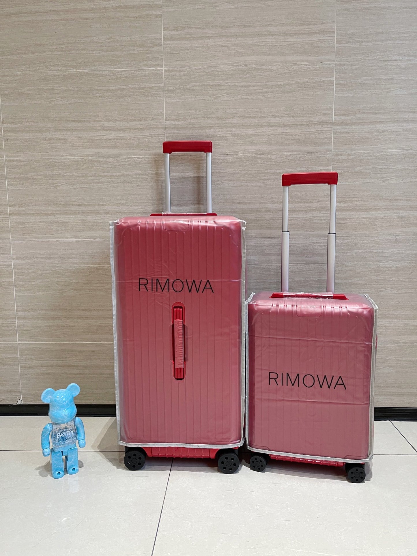Transparent Waterproof PVC Luggage Cover Suitcase Protector