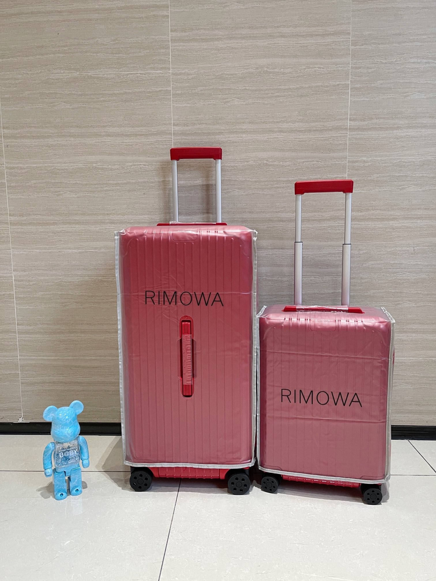 Transparent Waterproof PVC Luggage Cover Suitcase Protector