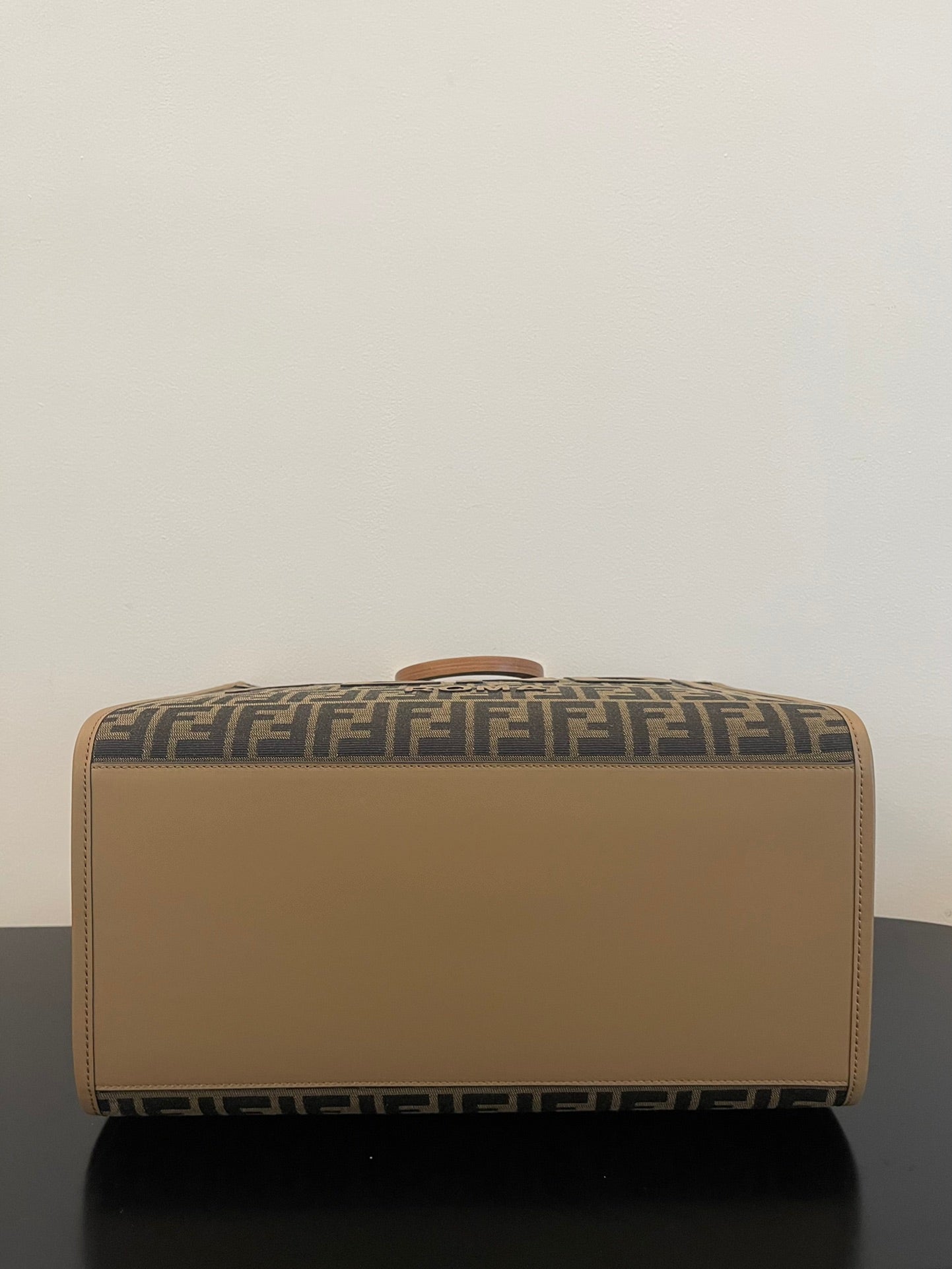Fendi Sunshine Medium FF Motif Fabric Tote Bag