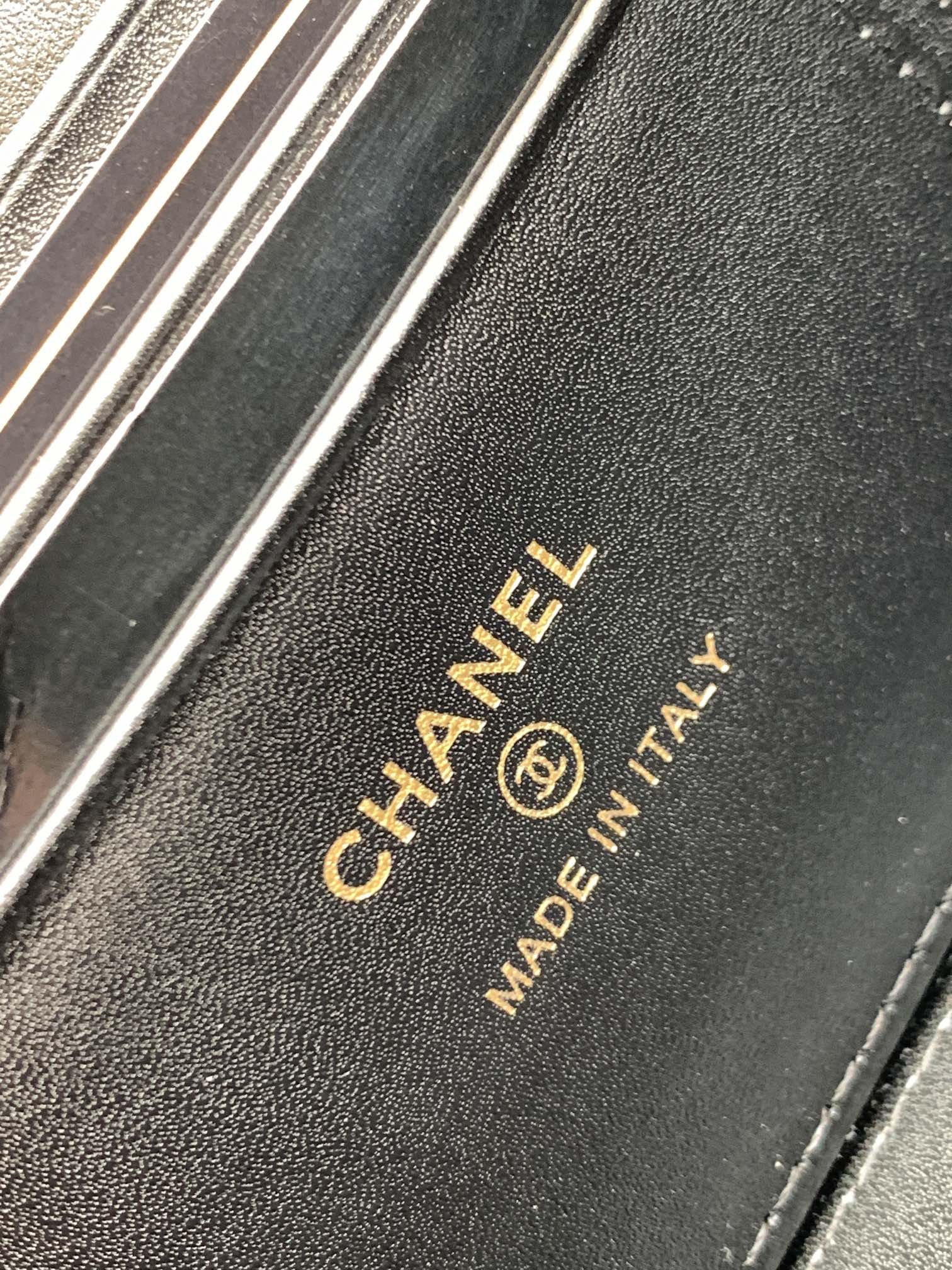 Chanel Small Vanity Case - Black Quilted Lambskin with Gold-Tone Hardware