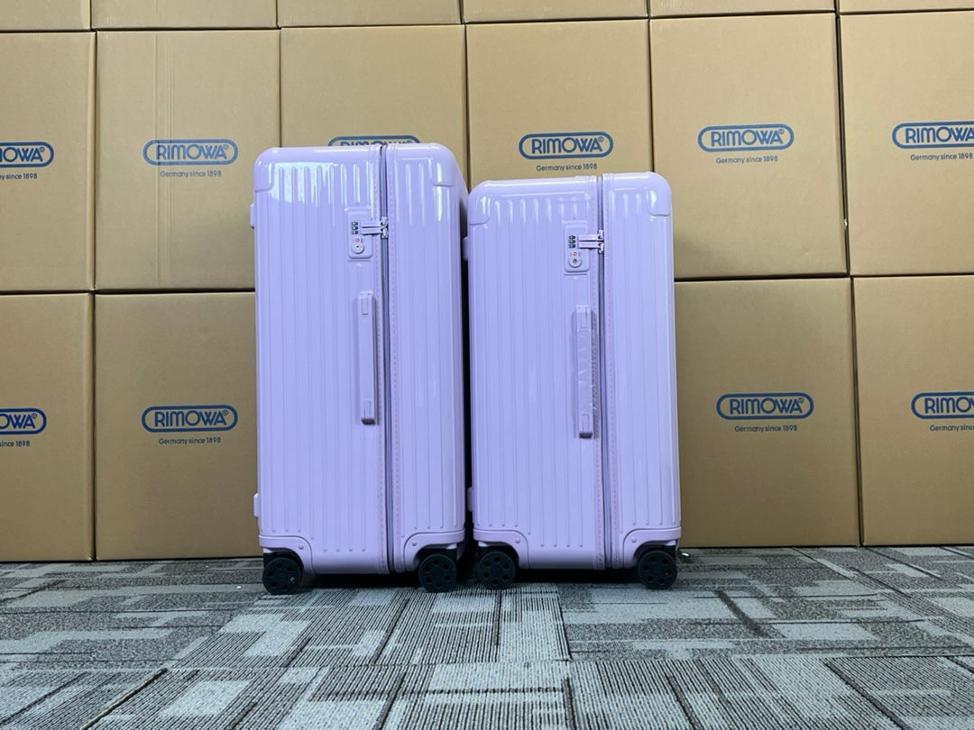 5-Piece Pastel Purple Hardshell Spinner Luggage Suitcase Set
