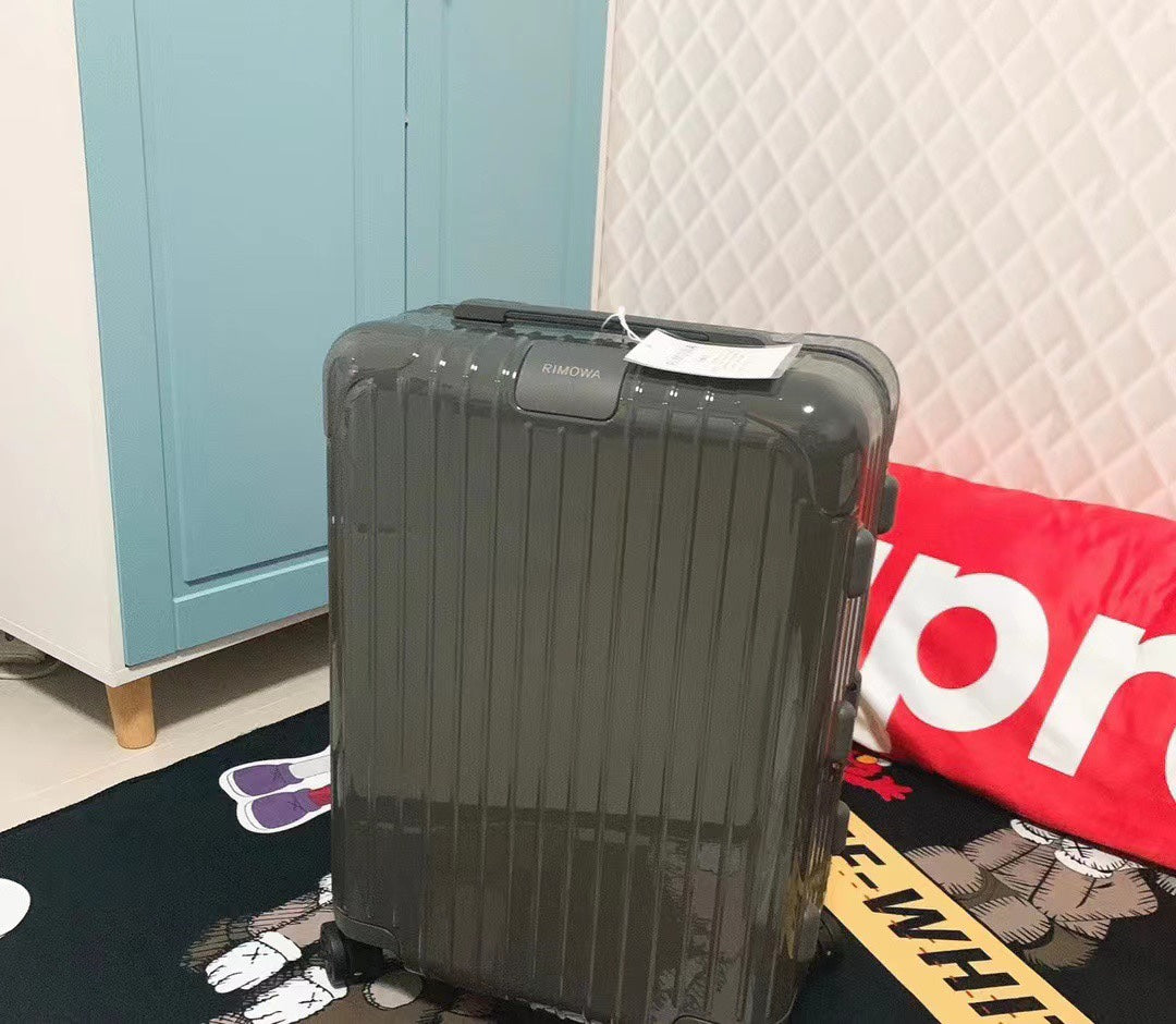 Sleek Olive Green Hardshell Spinner Suitcase Travel Luggage