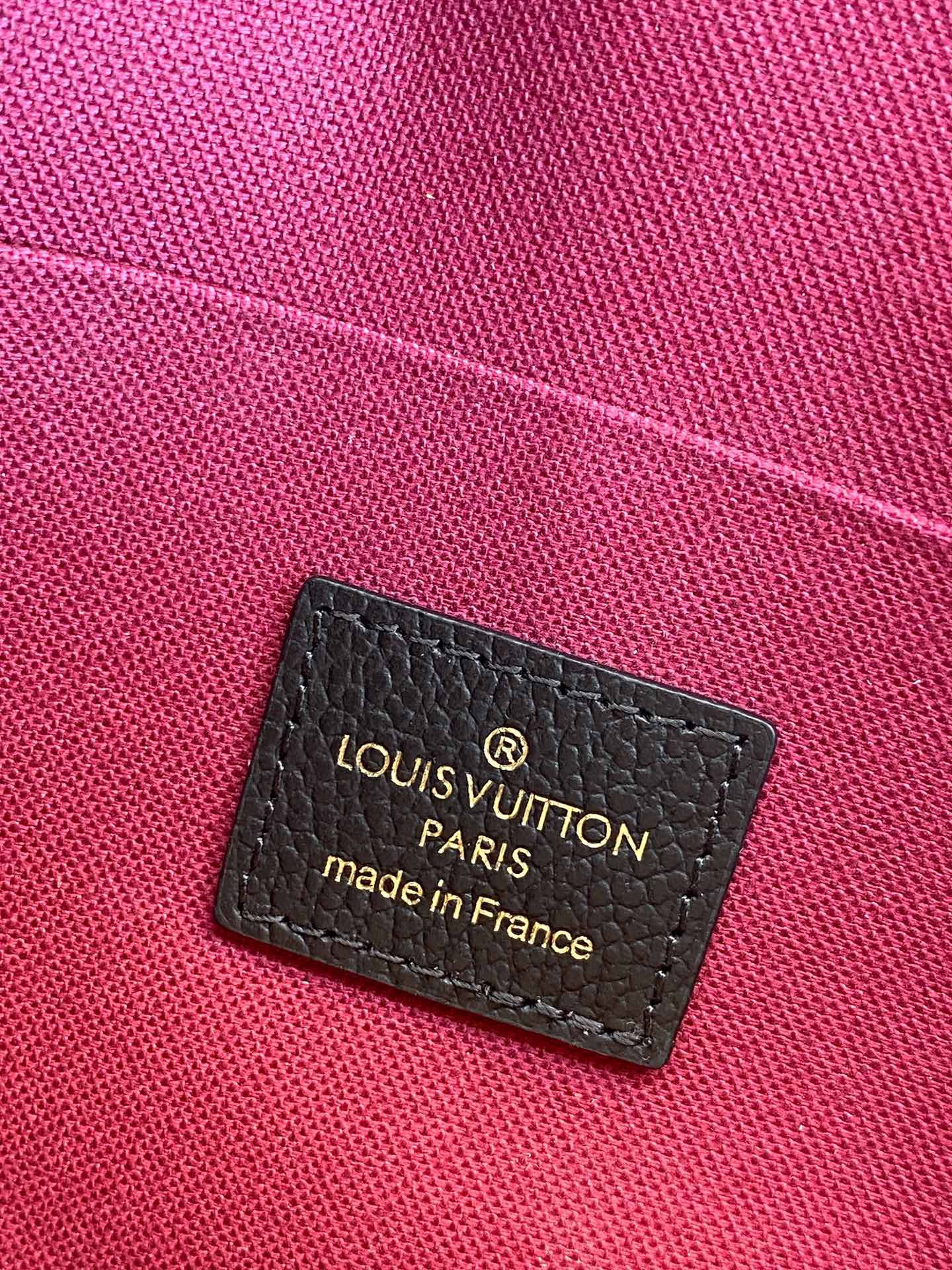 Louis Vuitton Black Embossed Monogram Leather Envelope Clutch with Gold Chain