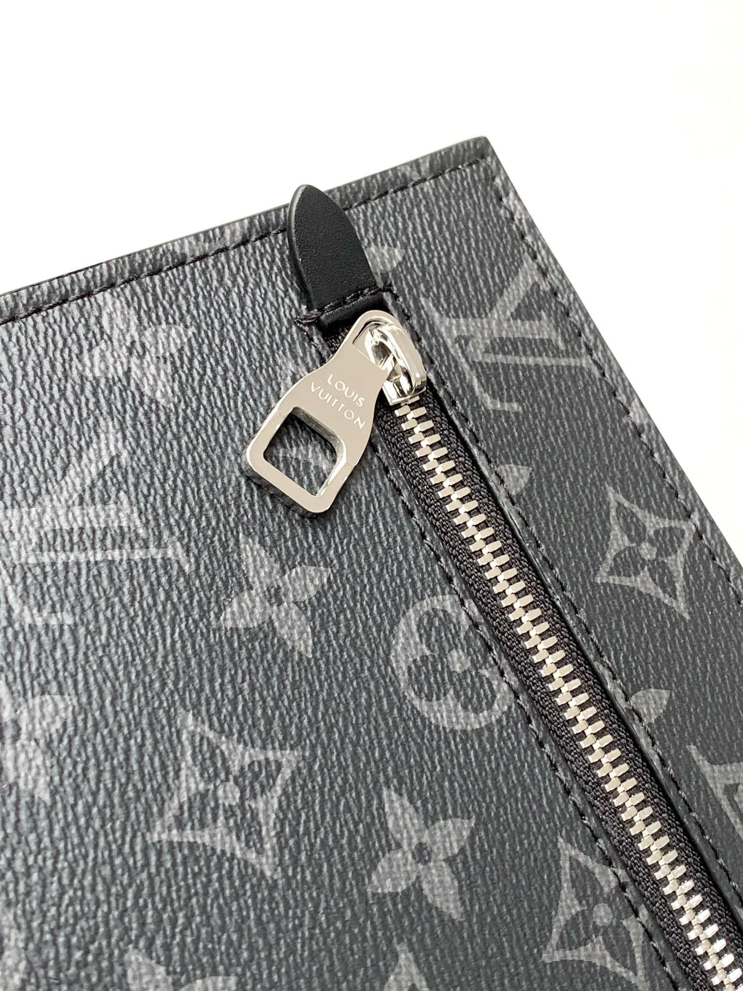 Louis Vuitton Monogram Eclipse Canvas Tote Bag - Black Business Briefcase