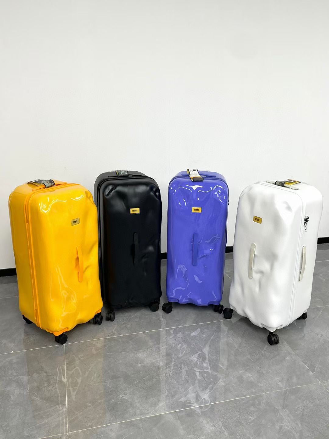 Modern Dent Design Hardshell Spinner Luggage Rolling Suitcase