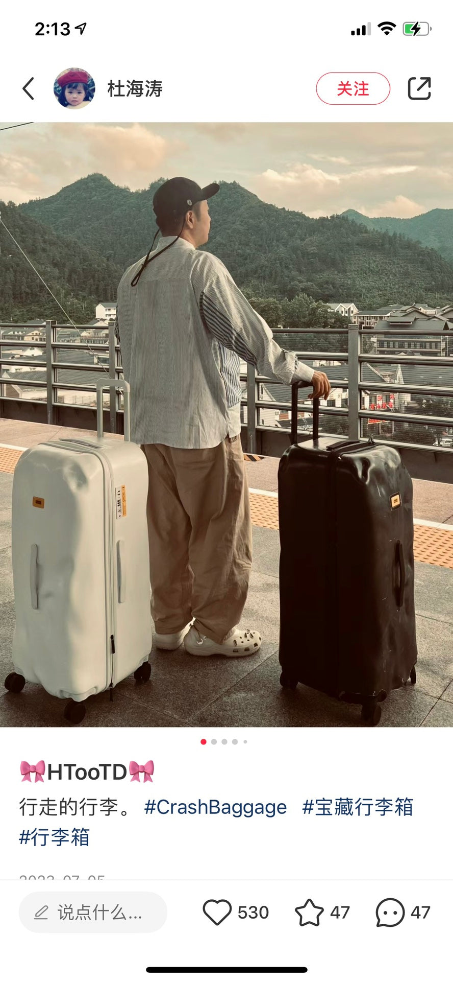 Modern Pre-Dented Hardshell Spinner Suitcase Travel Luggage