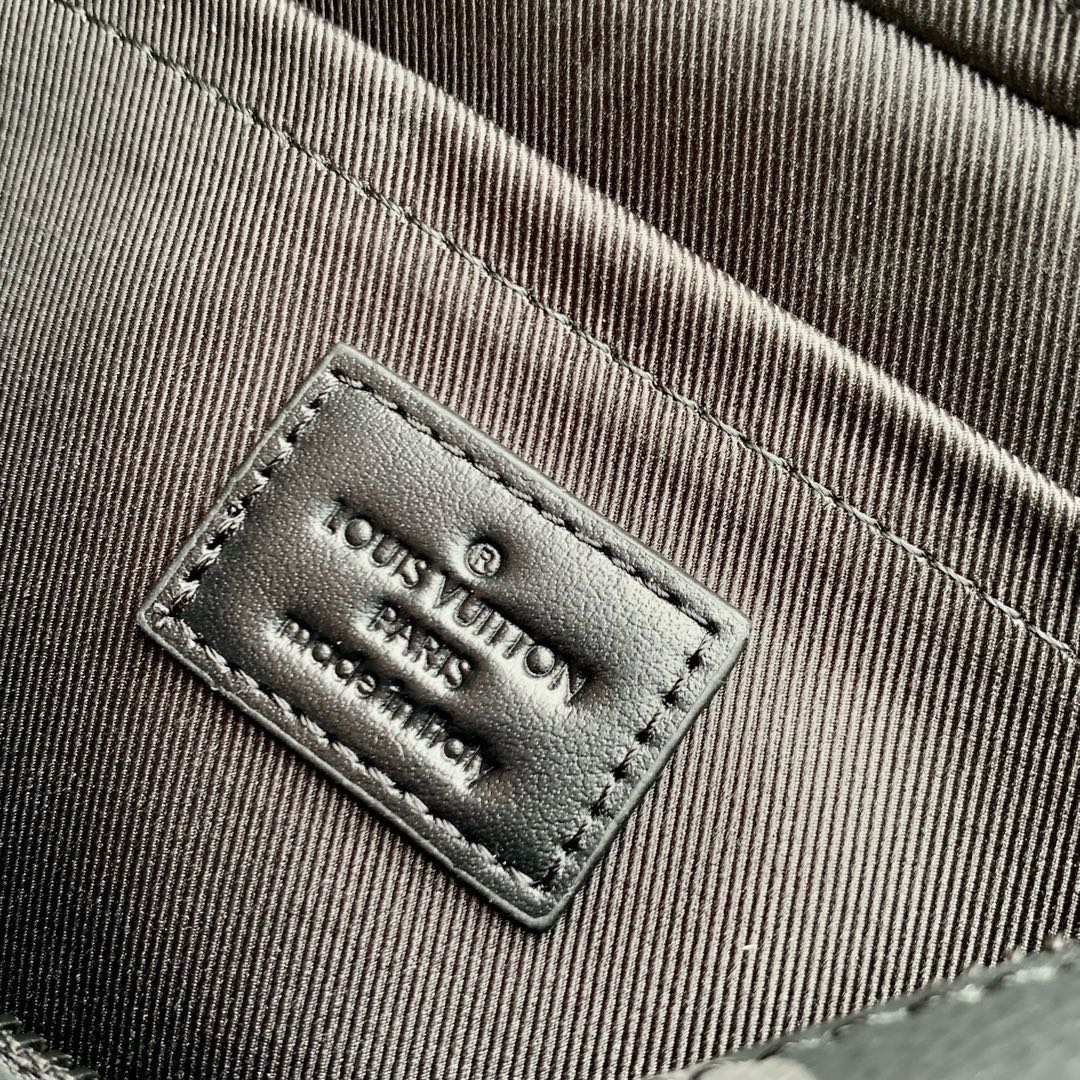 Louis Vuitton Monogram Eclipse Trio Messenger Bag - Black