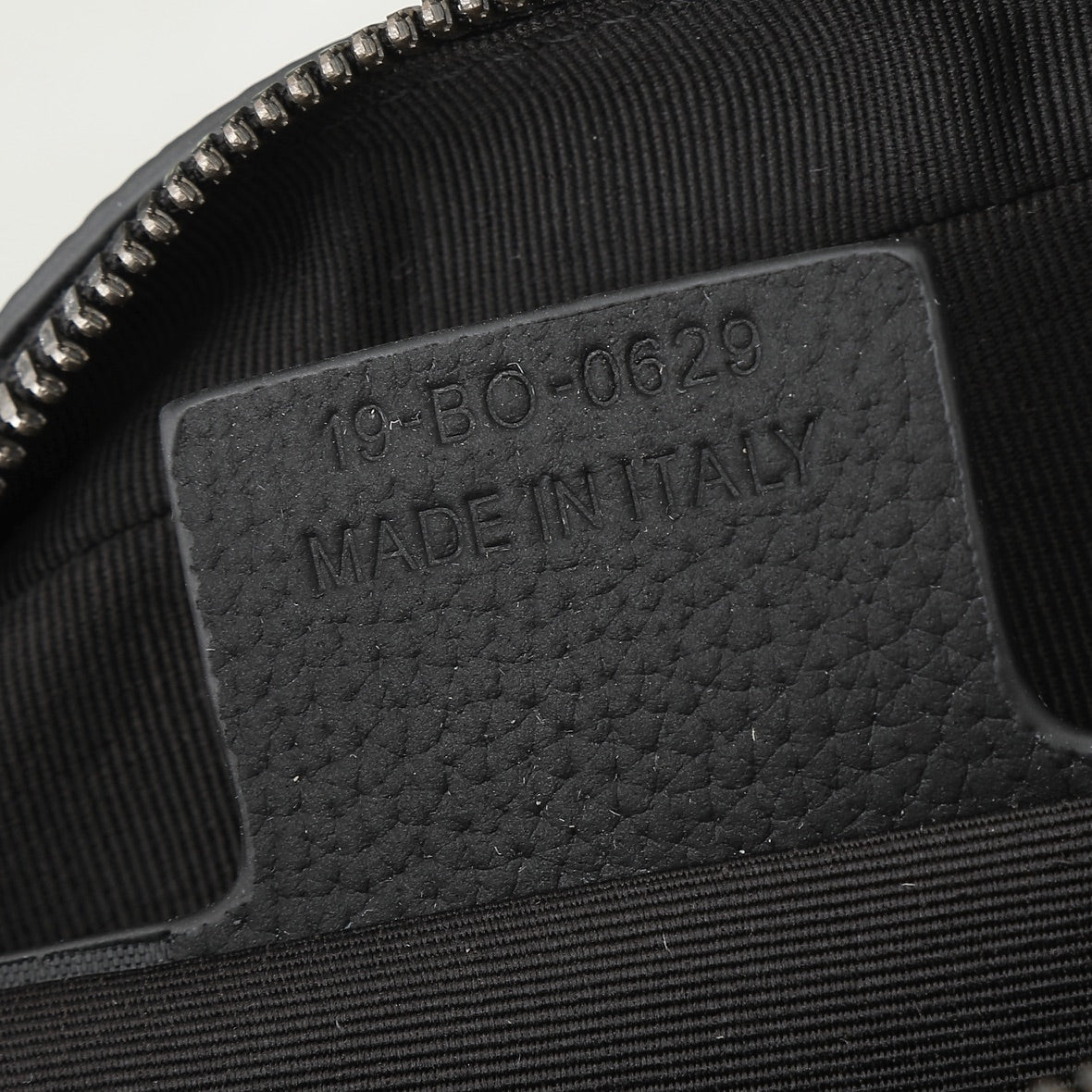 Dior Black Embossed Monogram Leather Crossbody Shoulder Bag