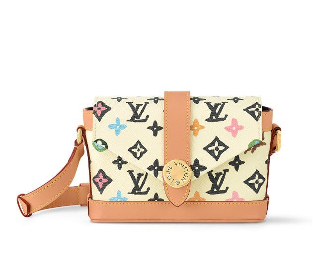 Louis Vuitton Multicolor Monogram Canvas Mini Crossbody Bag with Leather Strap