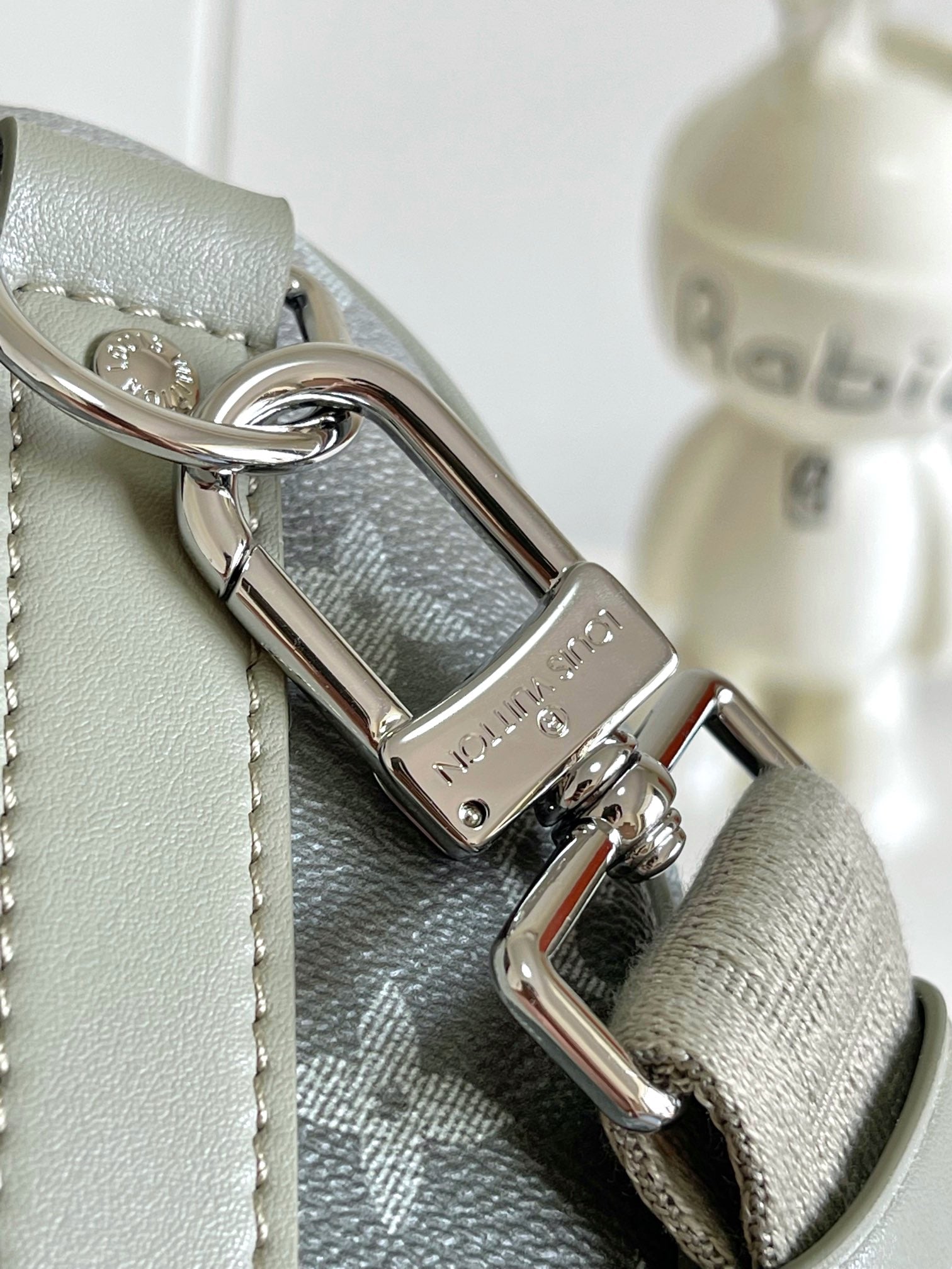 Louis Vuitton Sage Green Gradient Monogram Canvas Mini Duffle Crossbody Bag