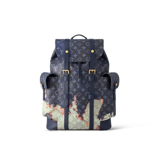 Louis Vuitton Christopher MM Backpack Monogram Dust Canvas