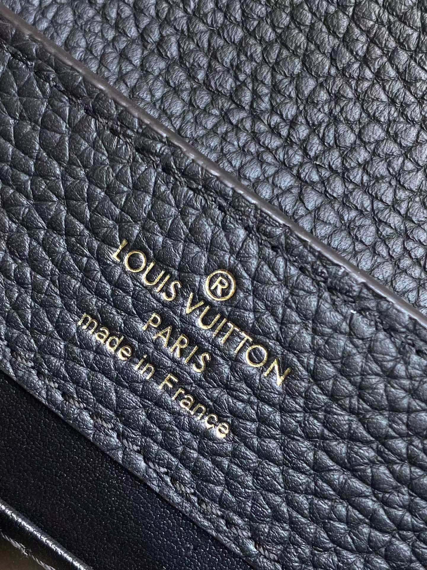 Louis Vuitton Capucines Mini Handbag - Black Taurillon Leather &amp; Python Skin