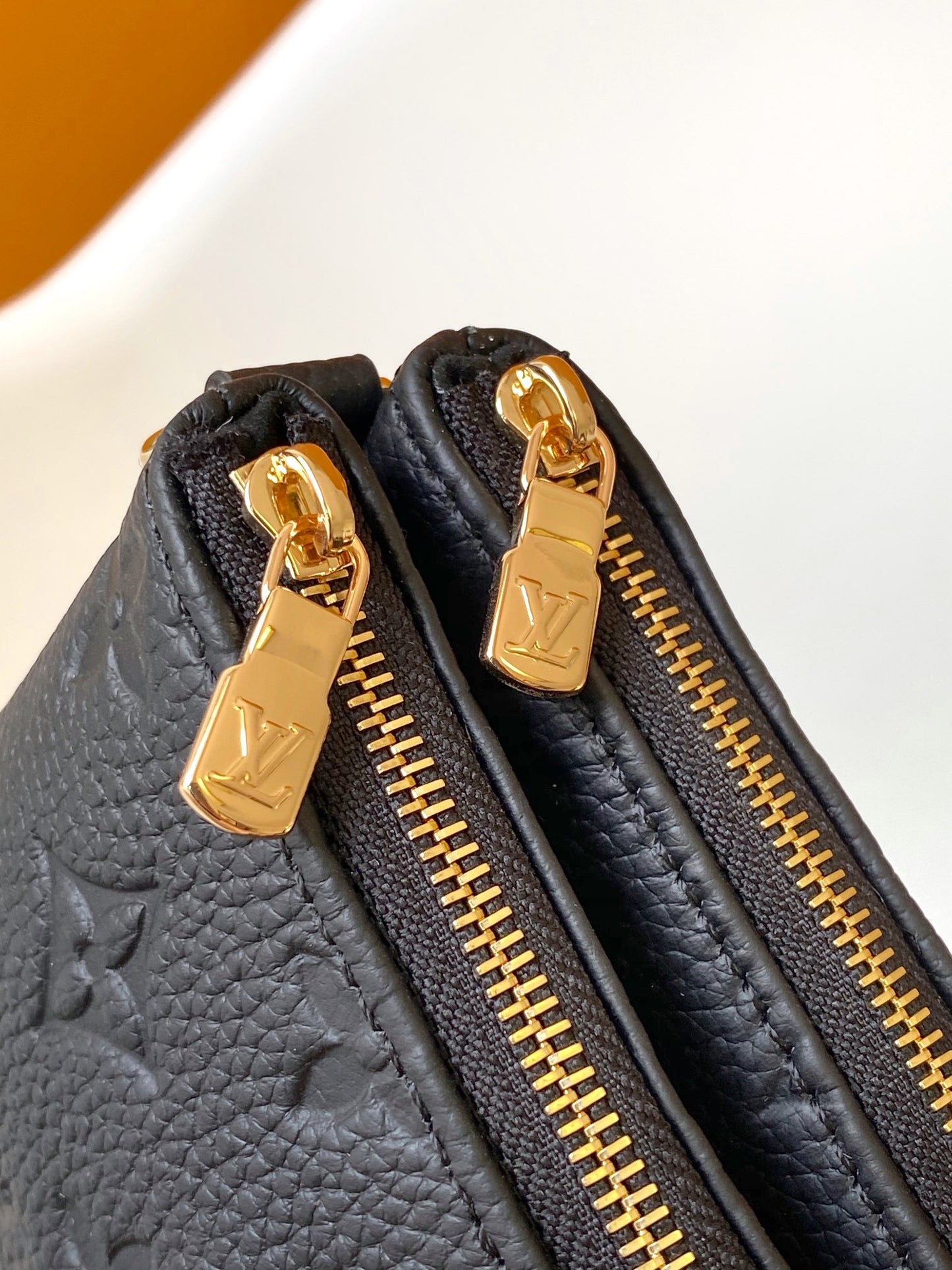 Louis Vuitton Favorite Monogram Empreinte Leather Handbag - Black Noir