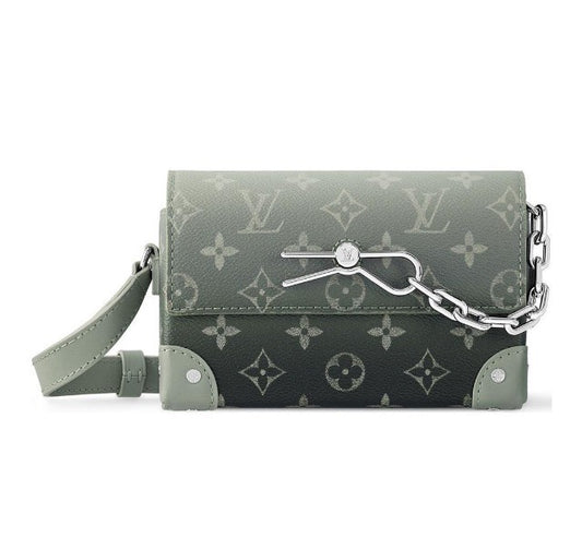 Louis Vuitton Ombre Monogram Structured Crossbody Shoulder Bag with Chain