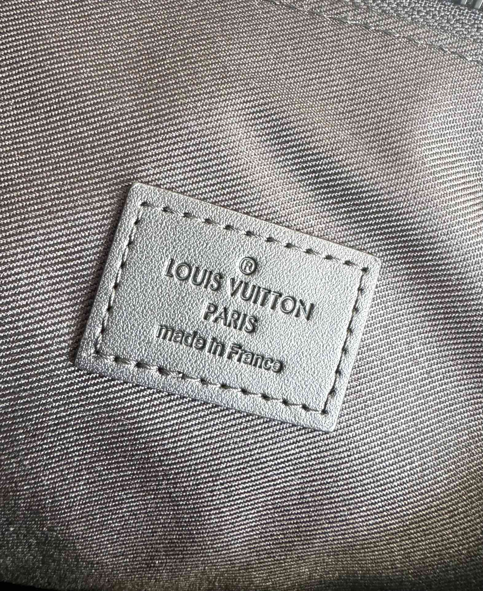Louis Vuitton Unisex Brown Monogram Canvas Clutch Pouch with Wristlet Strap
