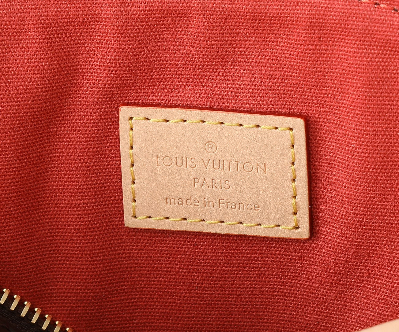 Louis Vuitton Classic Monogram Canvas Mini Dome Handbag with Gold Chain Strap