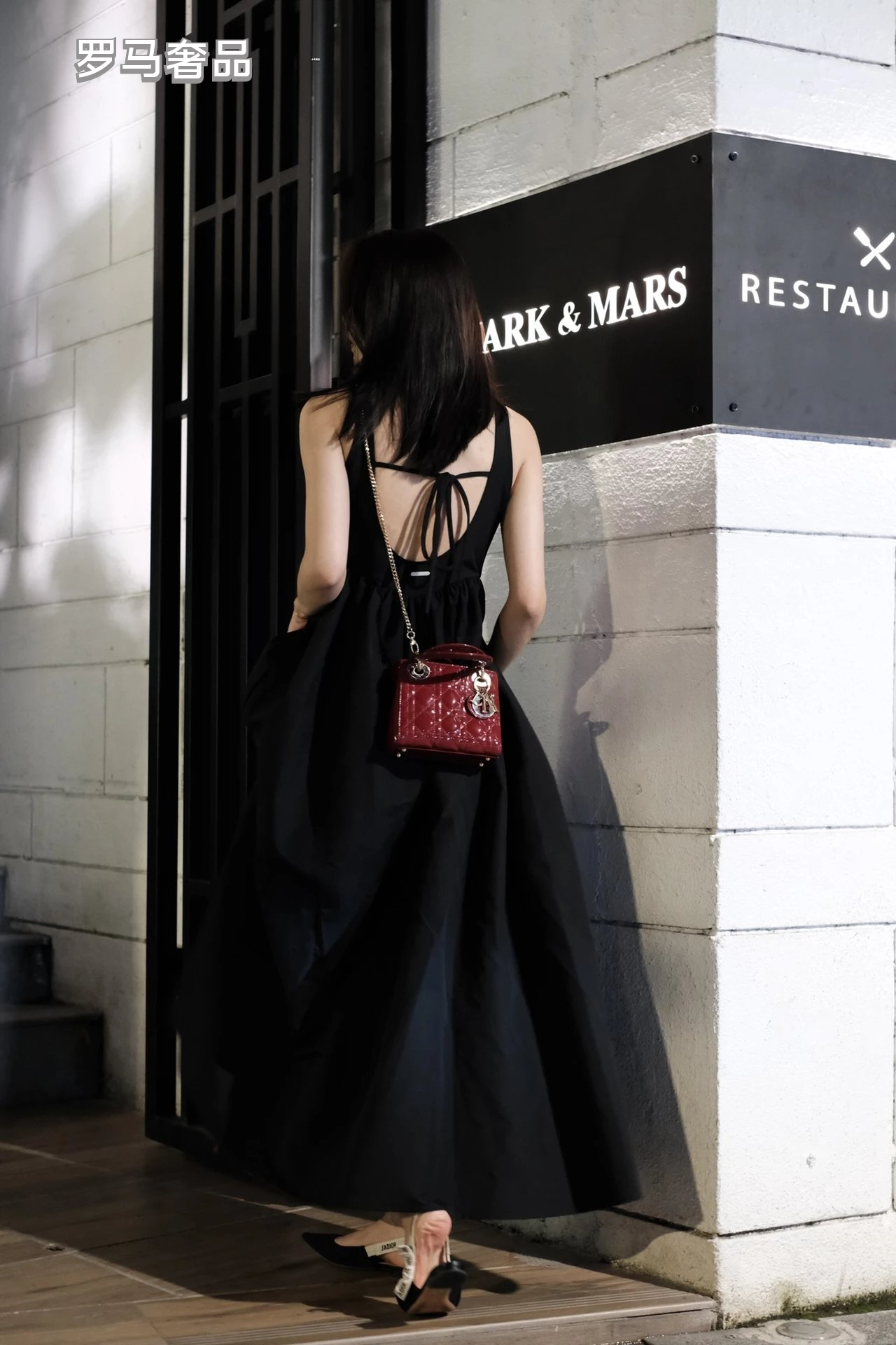 Lady Dior Mini Bag - Black Cannage Leather with Gold-Tone Hardware